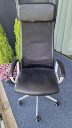 Leather IKEA MARKUS Office Chair – Free Pickup, Huis en Inrichting, Bureaustoelen, Ophalen, Gebruikt, Zwart, Bureaustoel