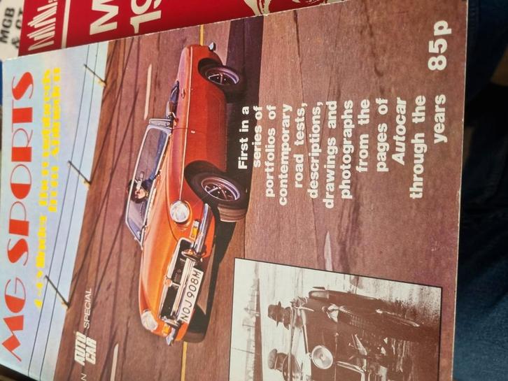 MG sports/MG cars, Boeken, Auto's | Boeken, Zo goed als nieuw, Overige merken, Ophalen of Verzenden