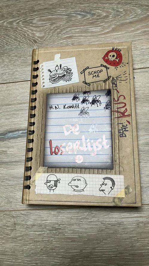 H.N. Kowitt - De loserlijst, Boeken, Kinderboeken | Jeugd | 10 tot 12 jaar, Zo goed als nieuw, Fictie, Ophalen of Verzenden