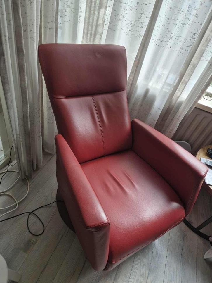 Zeer mooie Relax Fauteuil, Huis en Inrichting, Fauteuils, Zo goed als nieuw, Leer, 50 tot 75 cm, 75 tot 100 cm, Ophalen