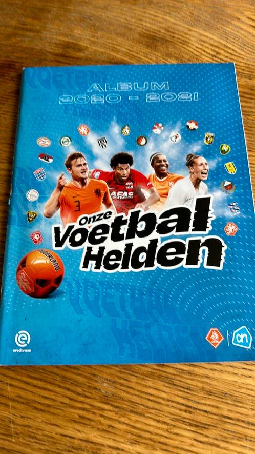 Onze voetbalhelden, album 2020 - 2021, Verzamelen, Supermarktacties, Albert Heijn, Ophalen of Verzenden