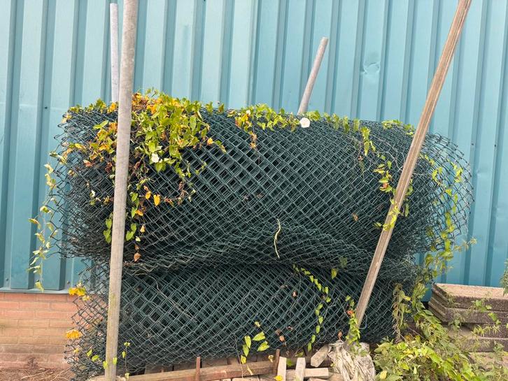 Hekwerk plaatsen 2 grote rollen harmonicagaas 180 cm hoogte, Tuin en Terras, Gaas en Draad, Nieuw, 20 meter of meer, Ophalen