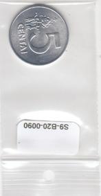 S9-B20-0090 Lithuania 5 Centai UNC 1991 KM87, Postzegels en Munten, Verzenden, Overige landen