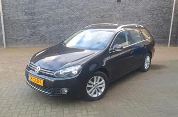Volkswagen Golf 1.2 TSI Highline 77KW Variant 2011 Zwart beschikbaar voor biedingen