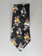 Warner Bros Bugs Bunny voetbal vintage 1997 stropdas kerst, Ophalen of Verzenden, Looney Tunes, Zo goed als nieuw, Kleding
