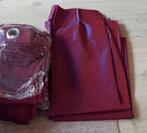 Gordijnen bordeauxrood kort en lang, Kleding | Heren, Overige Herenkleding, Ophalen of Verzenden, Zo goed als nieuw