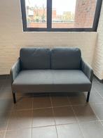 Ikea 2-zits bank GLOSTAD donkergrijs, Ophalen, Tweepersoons, 75 tot 100 cm, Zo goed als nieuw