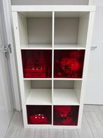 IKEA KALLAX open kast – met bakken – bieden mag!, Huis en Inrichting, Kasten | Boekenkasten, Ophalen, Gebruikt, 25 tot 50 cm