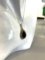 Vintage 14 Karaat Gouden Entourage Hanger Granaat - 4 cm, Overige voorstellingen, -, Ophalen of Verzenden, Zo goed als nieuw