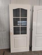 Twee binnendeuren: 1 met raam, 1 dicht, Ophalen, Gebruikt, Binnendeur, 200 tot 215 cm