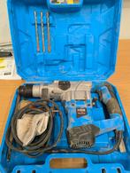 Boorhamer met boren en beitels - HBM Machines, Boor- en/of Breekhamer, Ophalen of Verzenden, Variabele snelheid, Gebruikt