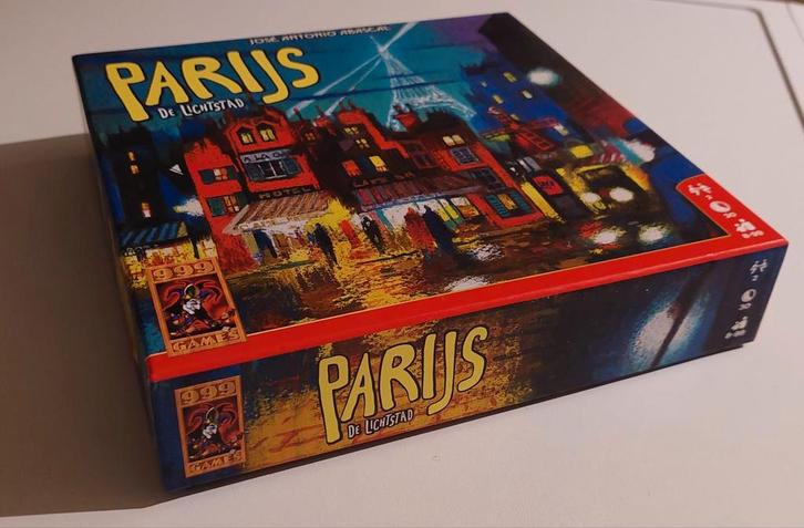 Parijs: De Lichtstad - Tweespeler spel, Hobby en Vrije tijd, Gezelschapsspellen | Bordspellen, Zo goed als nieuw, Een of twee spelers