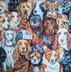 Tweezijdige puzzel Honden, 529 stukjes, Gebruikt, Ophalen of Verzenden, 500 t/m 1500 stukjes, Legpuzzel