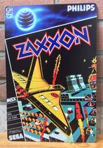 ZAXXON MSX Metalen Wandbord Poster Sega Philips, Nieuw, Verzenden