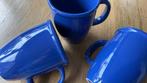 BODUM 5 grote koffie mokken vintage, Gebruikt, Keramiek, Ophalen of Verzenden, Effen