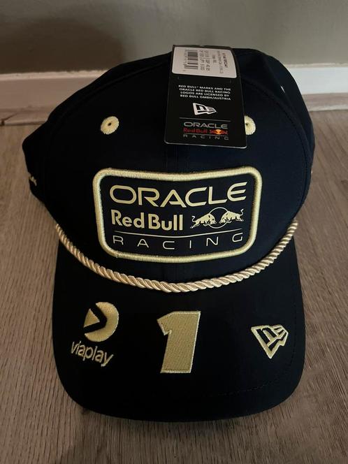 Red Bull Racing Max Verstappen 2023 World Champion Cap, Verzamelen, Automerken, Motoren en Formule 1, Nieuw, Formule 1, Ophalen of Verzenden