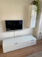 TV meubel met opbergkast, 150 tot 200 cm, Minder dan 100 cm, Gebruikt, 50 tot 75 cm