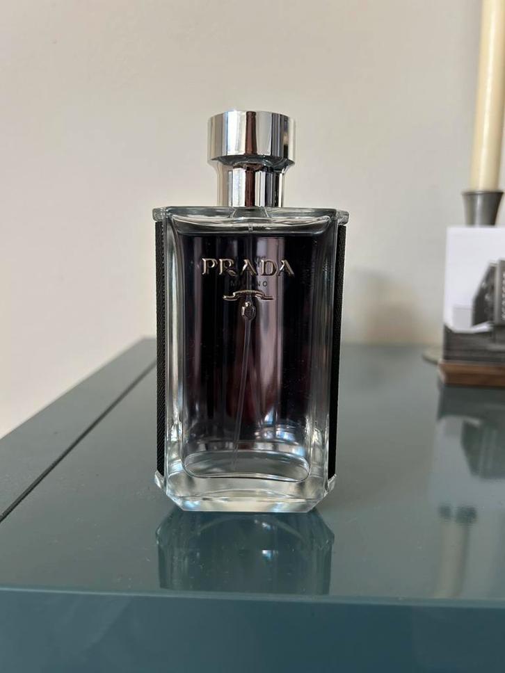 100 ml Prada L’Homme Eau de Toilette, Sieraden, Tassen en Uiterlijk, Uiterlijk | Parfum, Zo goed als nieuw, Ophalen of Verzenden