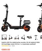 Elektrische step met stoeltje, Fietsen en Brommers, Steps, Ophalen, Gebruikt, Elektrische step (E-scooter), Kukirin m5 pro