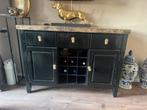 Klassiek dressoir met marmeren plaat, Overige materialen, 100 tot 150 cm, Klassiek, Ophalen of Verzenden