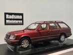 Mercedes-Benz E-Klasse W124 Combi - Rood - 1:18 Triple9, Auto, Triple9, Nieuw, Ophalen of Verzenden