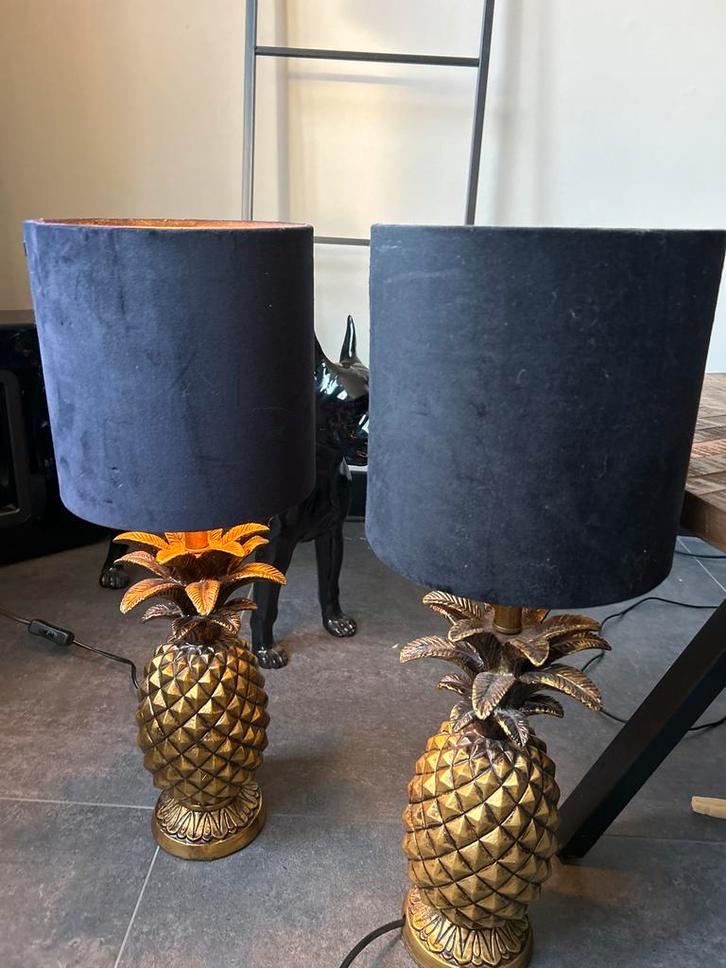Ananas Lampen Set, Antiek en Kunst, Antiek | Lampen, Ophalen