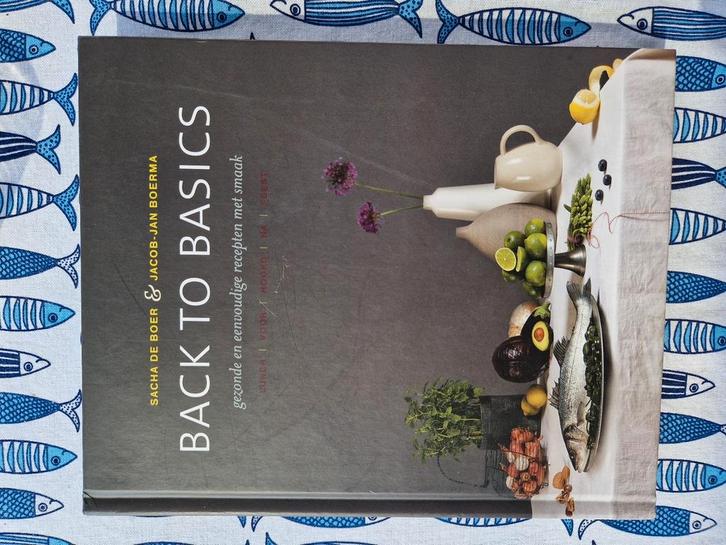 Sacha de Boer - Back to basics, Boeken, Kookboeken, Zo goed als nieuw, Ophalen of Verzenden