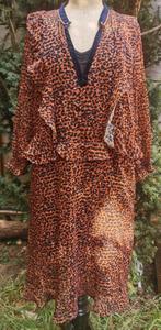 Jurk retro vintage alternatief hippie sexy klassiek ibiza, Ophalen of Verzenden, Nieuw, Maat 38/40 (M)