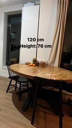 Moving out sale! Dining table 100% made out woods, Ophalen, Zo goed als nieuw