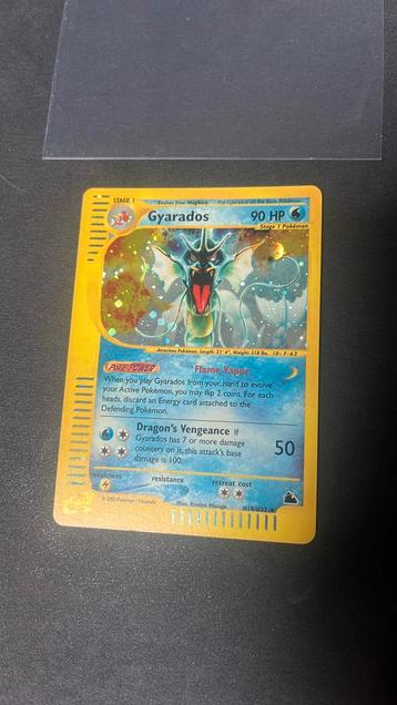 Gyarados skyridge holo pokemon kaart beschikbaar voor biedingen