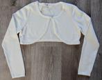 Gebroken witte bolero lange mouw H&M maat 134, Meisje, Trui of Vest, H&M, Ophalen of Verzenden