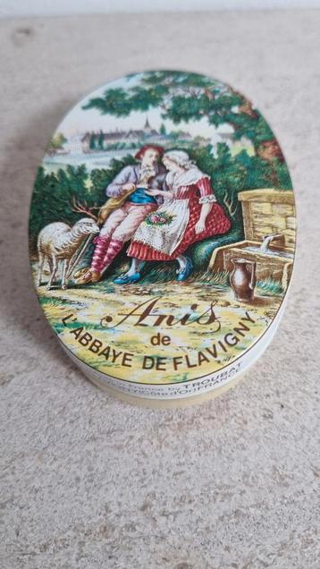 Vintage Frans Snoepdoosje Anis de Flavigny beschikbaar voor biedingen