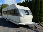 Hobby 650 UMFE Prestige Vastbed Rondzit Treinzit Mover Voort, Caravans en Kamperen, Caravans, Hobby, Hordeur, Bedrijf, Treinzit
