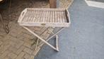teakhouten butlertray, Tuin en Terras, Ophalen, Gebruikt, Teakhout