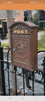 Klassieke Engelse Brievenbus Post Gietaluminium Nieuw, Tuin en Terras, Brievenbussen, Ophalen of Verzenden, Nieuw