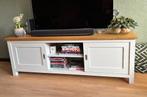 Tv meubel, Ophalen, Gebruikt, 100 tot 150 cm, Eikenhout
