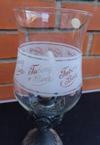 Tuborg Beer, tafellamp, Ophalen of Verzenden, Gebruikt, Glas