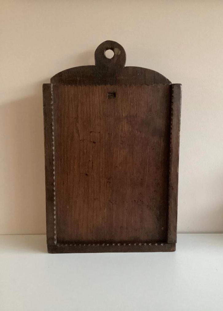 antiek houten schooltas, Antiek en Kunst, Antiek | Woonaccessoires, Ophalen of Verzenden