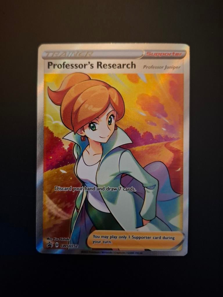 Professor's Research SWSH152 Promo, Ophalen of Verzenden, Zo goed als nieuw, Losse kaart, Foil