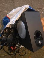 Logitech 2.1 Speakerset met Subwoofer, Computers en Software, Pc speakers, Ophalen of Verzenden, Gebruikt, Audiokanaal 2.1, Logitech