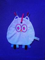 FUNNIES Knuffel - LABELDOEKJE UIL. ROZE **Nieuw**, Kinderen en Baby's, Ophalen of Verzenden, Nieuw, Overige typen