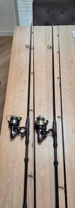 2x Karperset: Daiwa Whisker & Shimano Baitrunner 4500, Watersport en Boten, Ophalen, Zo goed als nieuw, Complete set