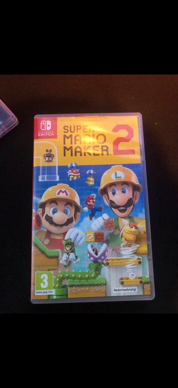 Super mario maker 2 Nintendo switch (Nederlandstalig) beschikbaar voor biedingen