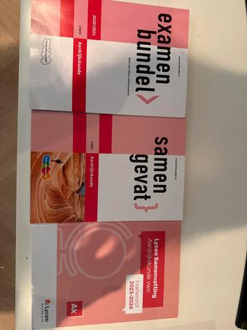 Examenbundel + Samenvatting Lyceo Aardrijkskunde VWO beschikbaar voor biedingen