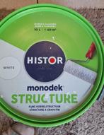 Structuurverf, Ophalen, Wit, 10 tot 15 liter, Verf