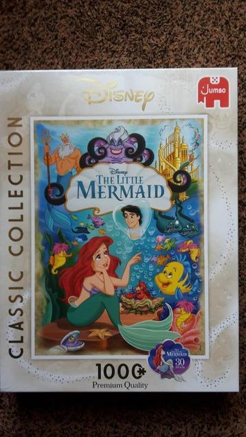 Puzzel Walt Disney the Little Mermaid 1000 stukjes NIEUW beschikbaar voor biedingen