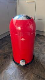 Wesco prullenbak, Gebruikt, Met pedaal, 50 tot 75 cm, 40 liter of meer