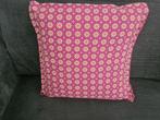 Roze Sierkussen met Bloemenmotief, Huis en Inrichting, Woonaccessoires | Kussens, Ophalen of Verzenden, Nieuw, Roze, Vierkant