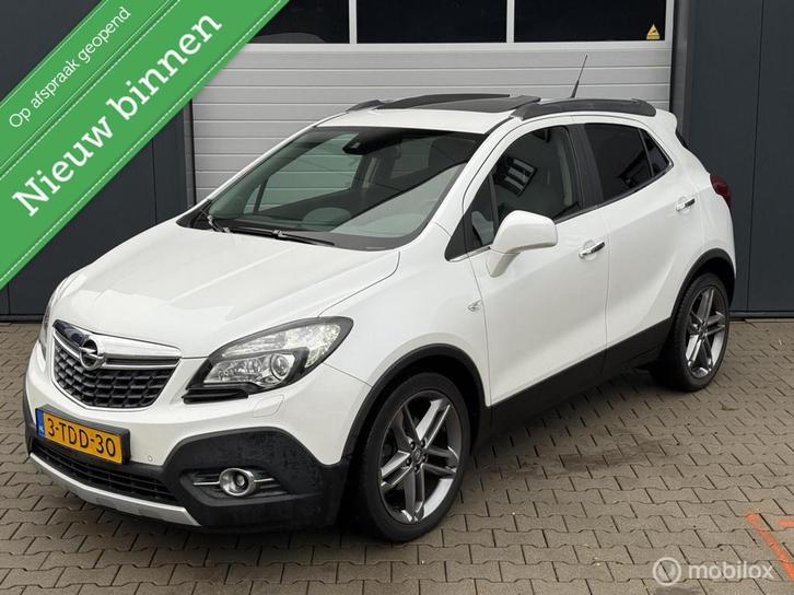 Opel Mokka 1.4 T Cosmo|Airco|Cruise| Bi-xenon| Pano|Stoelver, Auto's, Opel, Bedrijf, Te koop, Mokka, ABS, Achteruitrijcamera, Airbags
