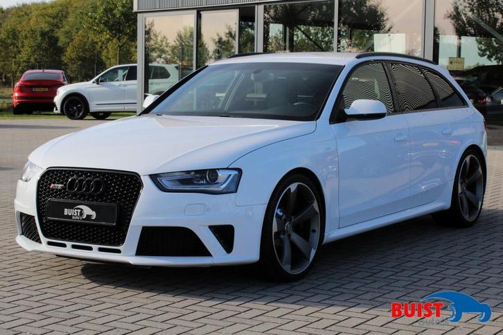 Audi RS4 Avant 4.2 FSI quattro KUIPSTOELEN MILLTEK B&O, Auto's, Audi, Bedrijf, Te koop, RS4, 4x4, ABS, Achteruitrijcamera, Airbags